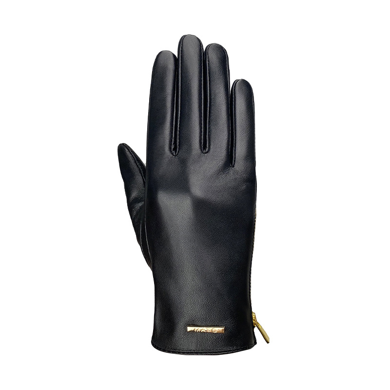 Leather Driving Glove - Kadın Modası Dar Kesim Üst Katman