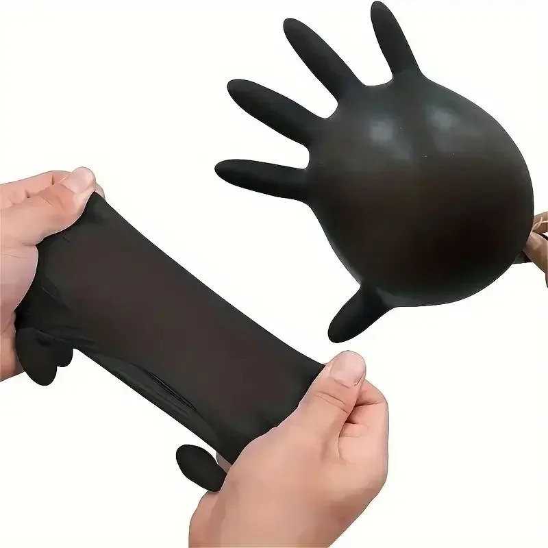 Tek Kullanımlık Siyah Eldivenl - Latex Disposable Glove incelemesi ve fiyatı