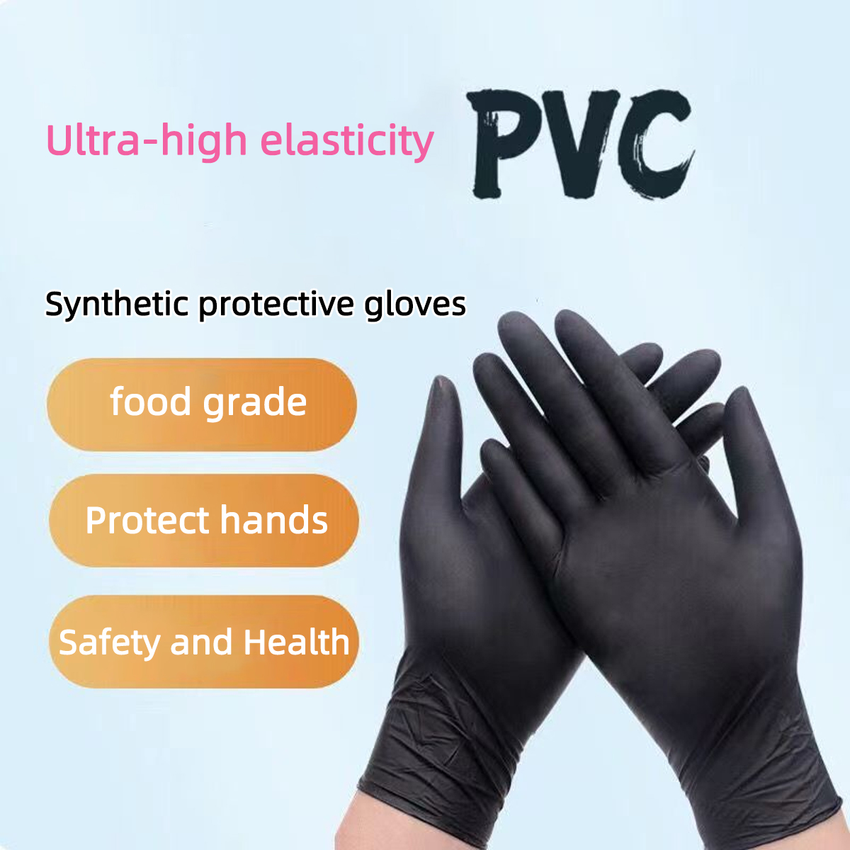 Ağır Hizmet Tipi Siyah Tek Kul - Latex Disposable Glove incelemesi ve fiyatı