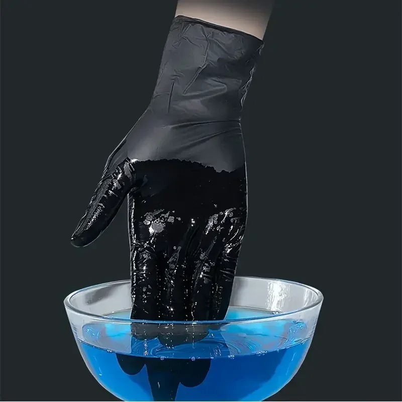 1/100 adet Tek Kullanımlık Siy - Latex Disposable Glove incelemesi ve fiyatı
